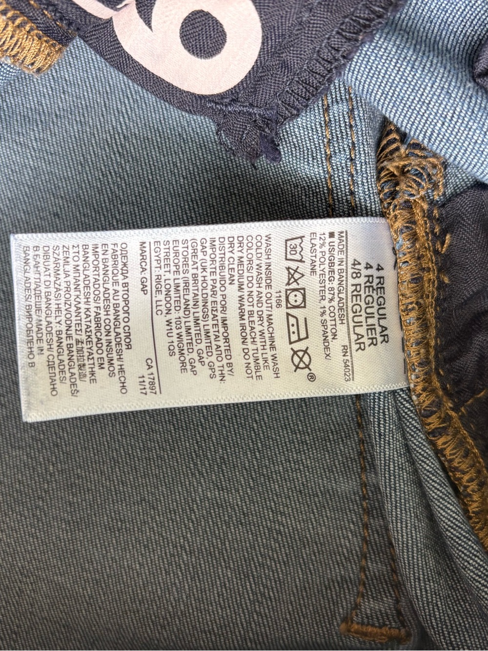 Gap Size 27 Regular True Skinny Blue Jeans - Picture 5 of 8